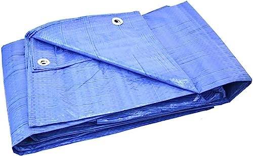 Waterproof Tarpaulin Cover, Blue 70GSM, 1.5 x 2m