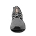 TSIODFO Men Fashion Casual Shoes Breathable Comfort Shoes Dark Grey Size 10.5 Men's Sport Runing Walking Shoes