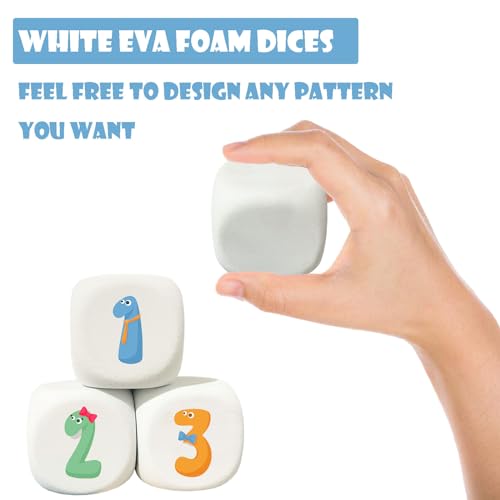 Qidiwin QD-EFD-6W White Eva Foam Dices thumb #4