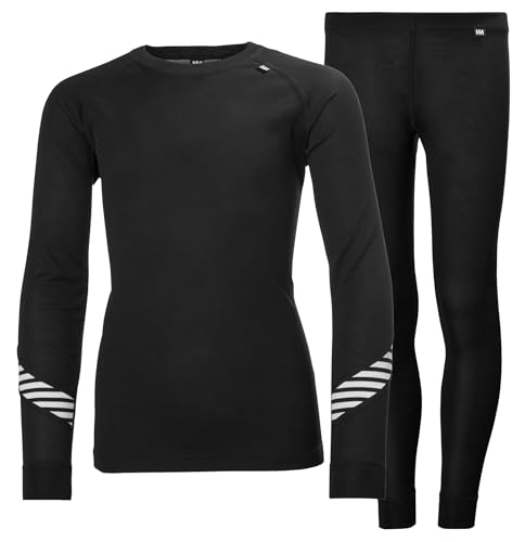 Helly Hansen Junior Unisexe Jr HH Lifa Set, Noir, 16