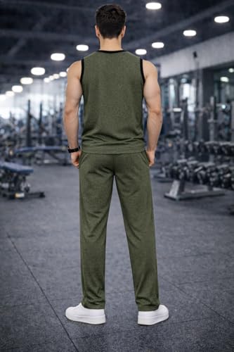 Image of Mack Jonney Men's Polyester Lycra Tracksuit | Lightweight Sports & Gym Wear | Comfortable Running & Training Track Suit for Men-MJ-181