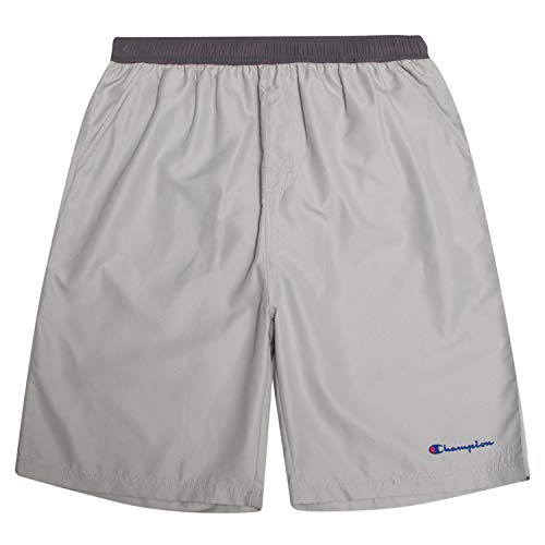 Champion Mens Big and Tall Swim Trunks with Classic Script Logo and Quick Dry Technology