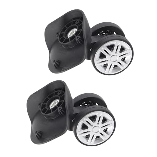 Fydun 1Pair Outdoor Row Large Wheel Drawbar Box Code Case Suitcase Accessory Applied Family4