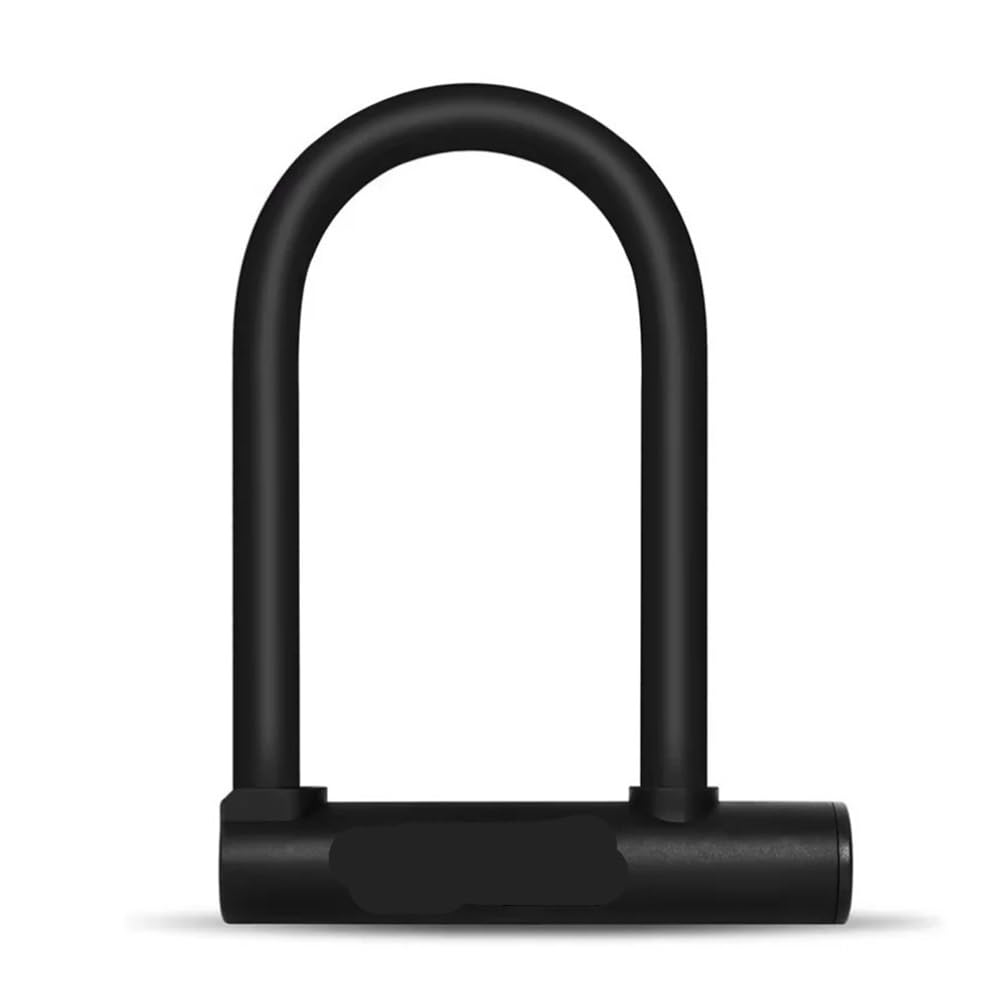 Candado para bicicleta, Candado U Bicicleta Acero Seguridad Negro