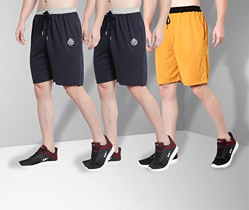 Image of OORA Men's Plus Sizes Cotton Shorts M to 5XL, 28 to 48 Inches Waistline