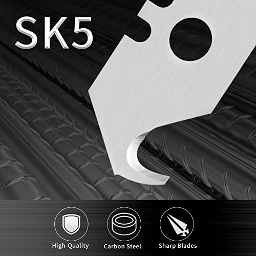 90 Pack Utility Knife Blades And 60 Pack Utility Hook Blades, Sk5 Steel Heavy Duty Box Cutter Replacement Blades With Plastic Case，Standard Size Razor Blades For Most Standard Utility Knives #TOP5