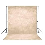 Luminora 8x10ft Fabric Beige Abstract Thick Photography Backdrop For Portrait Photo Background Vintage Texture Adult Kids Headshot Photoshoot Studio Props Roller Pocket On Top (No Bracket No Clips)