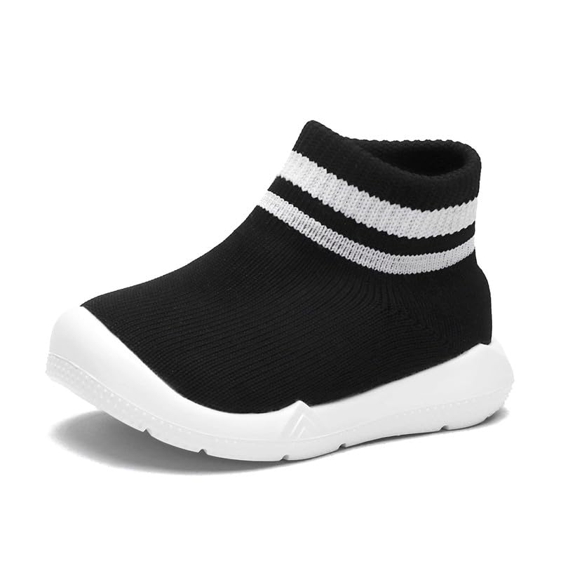 Image of Engtoy Baby Shoes & Socks - Non-Slip Breathable Slippers with Soft Rubber Sole - Baby Boys & Girls Slip On Sneakers