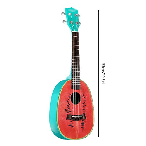 Ukulele Ukulele Beginner Children Students Watermelon Ukulele Small Guitar for Young Children to Start Developing Musical Talent Guitar - Les Beatles, Paul McCartney, John Lennon, RIngo Starr, George Harrison Ukulele Ukulele Beginner Children Students Watermelon Ukulele Small Guitar for Young Children to Start Developing Musical Talent Guitar – Image 3