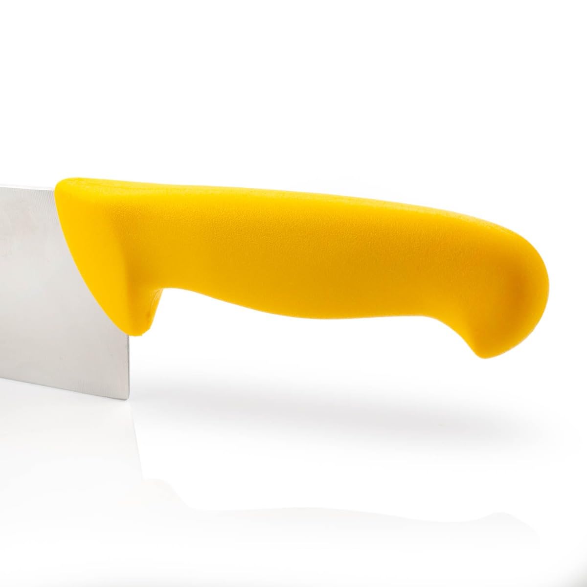 Arcos Serie 2900 - Cuchillo Salami/Queso - Hoja de Acero Inoxidable NITRUM de 410 mm - Mango inyectado en Polipropileno Color amarillo