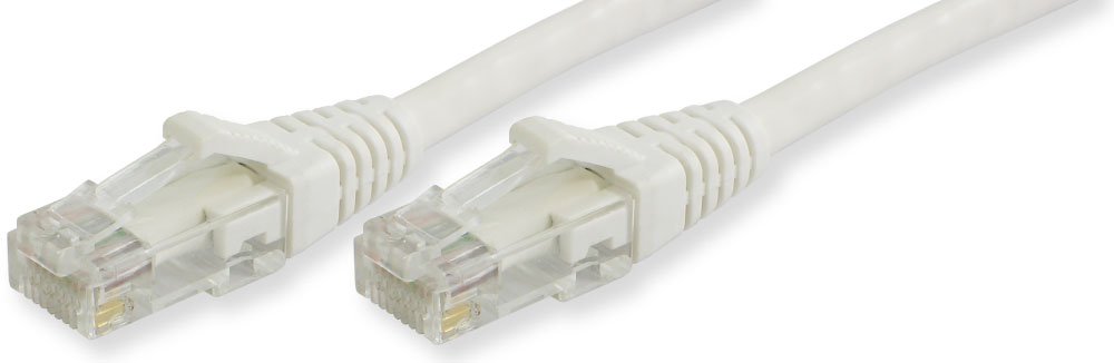 Lynn Electronics OLG20CWHW-040 Optilink CAT6 Made in the USA Snagless Ethernet Cable, 40-Feet, White