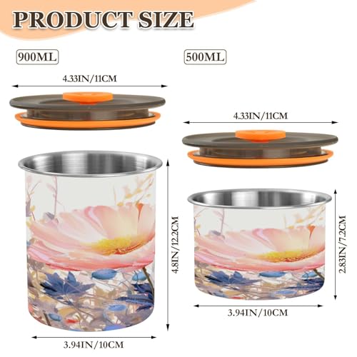 Envase hermético para café acero inoxidable 30oz miniatura 2