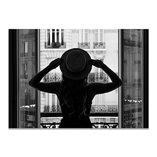 Impression sur toile femme LIJUCAI 50x70 cm, affiche de mode moderne et art mural salon