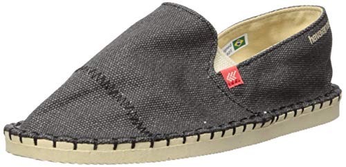 Havaianas Unisex Origine Yacht Cal Kids Espadrille Black