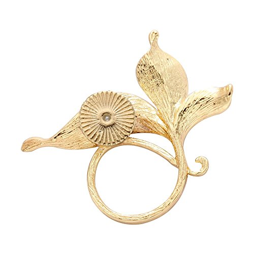 Image of Lovely Enamel Flower Magnetic Clip Eyeglass Holder Brooch Custom Jewelry