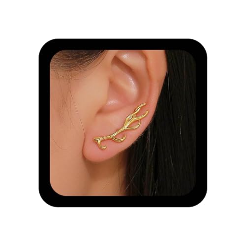 Xduargs Boho Geweih Ohr Climber Ohrringe Gold Rentier Crawler Ohrring Vintage Hirschgeweih Ohr Manschette Ohrringe Personalisierte Hirschhorn Ohrstecker Ohrring Schmuck Für Frauen Xduargs Boho Geweih Ohr Climber Ohrringe Gold Rentier Crawler Ohrring Vintage Hirschgeweih Ohr Manschette Ohrringe Personalisierte Hirschhorn Ohrstecker Ohrring Schmuck Für Frauen