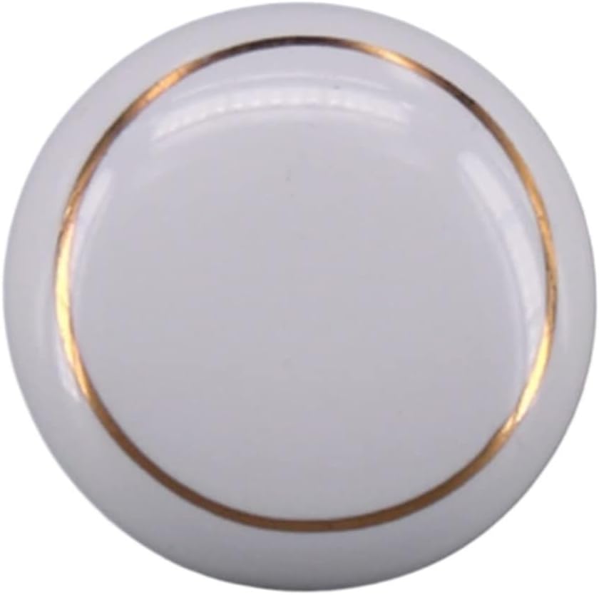 38mm Ceramic Knobs Bedroom Furniture Handles and Knobs Kitchen Door Cabinet Cupboard Knob Pull Drawers Handle 1Pcs Furniture Accessories (Color : Gold)