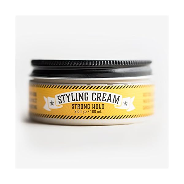 Buck's Burley Men's Hair Styling Products (Cream, Pomade, and Clay) (Styling Cream)