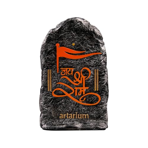 Image of Artarium Kesari Nandan Hanuman Idol for Home Temple (6 Inch), Resin Veer Hanuman Murti with Blessing Hand, Hindu God Statue for Pooja Room, Office Desk & Home Decor