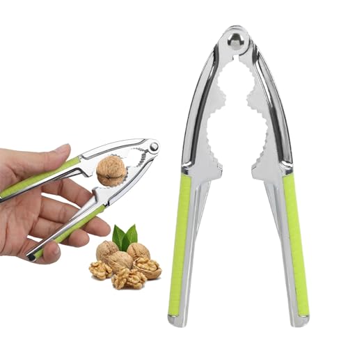 Cascanueces,Cascanueces Multifuncional,Cascanueces de Aleación de Zinc,Casca Nueces con Agarre Antideslizante,Cascanueces de Metal,Cascanueces Doméstico,Cascanueces Tokaneit