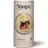 SHAPE REPUBLIC Grießbrei Schokolade (14 Portionen) - Proteinreich & nur 221kcal - schnell & einfach zubereitet