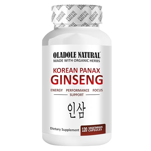 Oladole Natural Panax Ginseng 120 Capsules