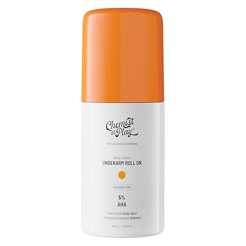 Miniatura 2 de UnderArm Roll-On con 5% ácido láctico 1% ácido mandélico  Previene el olor ilumina la piel y exfolia las axilas  Sin fragancia para pieles sensibles