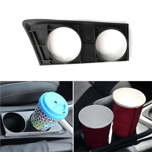 Porte-gobelet console centrale BMW Série 1 E87 E81 E82 E88 noir - 3