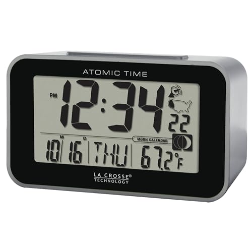 La Crosse Atomic LCD Alarm Clock