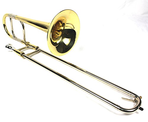 Brand New Eb Alto Trombone w/Case and Mouthpiece- Gold Lacquer Finish