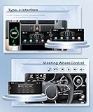 Rimoody RDS Single Din Wireless Carplay Car Stereo Android Auto 6.9 inch HD Touch Screen Car Radio Bluetooth FM EQ Backup Camera USB Type-C SWC - Image 5