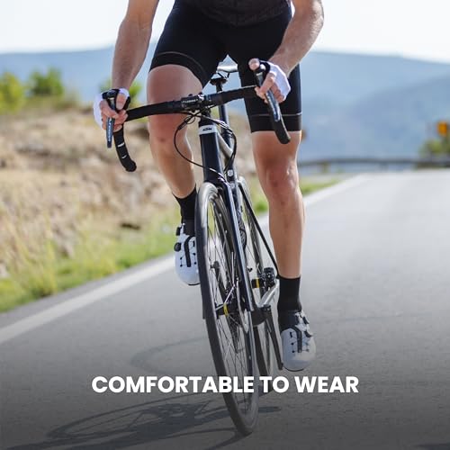 Image of GripGrab Lightweight SL Summer Cycling Socks - 2 Lengths, Road & Gravel | Breathable Coolmax mesh, stretch arch support, short ~3.5 in or tall ~6 in cuff - road, MTB, gravel & indoor biking