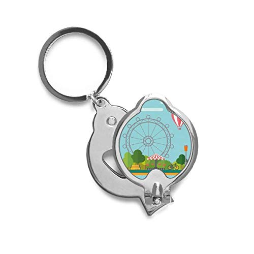 Coupe-ongles compact pour trousse de toilette voyage et vacances