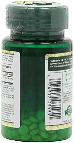 Miniatura 5 de Nature's Bounty Vitamina B-12 500 mcg, 100 ea(Paquete de 3)