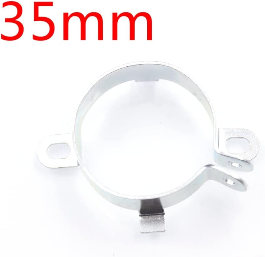 50PCS capacitor installation clip iron shelf capacitor clamp ring capacitor clamp diameter 25mm 30mm 35mm 40mm (40mm)