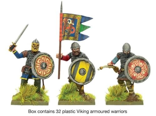 Miniaturas Hail Caesar Viking Hirdmen 28mm Wargaming miniatura 3