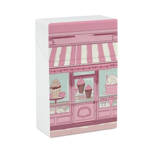 Ice Cream Store �s���N �V�K���b�g�P�[�X �R���p�N�g �h�� �V�K���b�g�{�b�N�X - �i���A�N�Z�T���[ ���j�Z�b�N�X �V�K���b�g�P�[�X ���s �M�t�g ����g�p