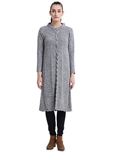 Image of Matelco Women's Wool Round Neck Cardigan