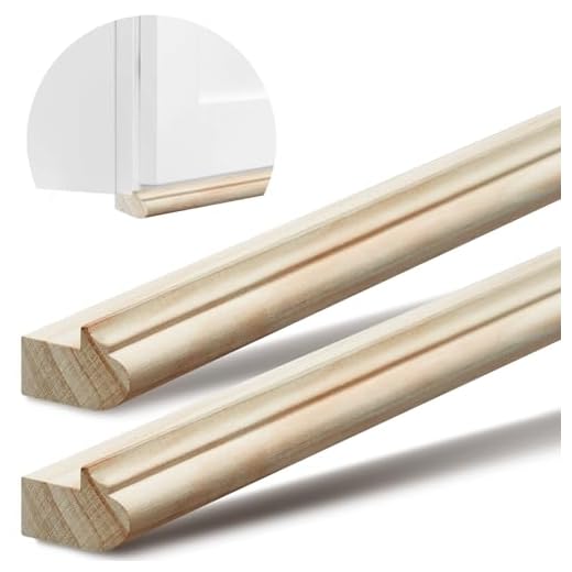 DoubleFill Kitchen Cabinet Light Rail Molding