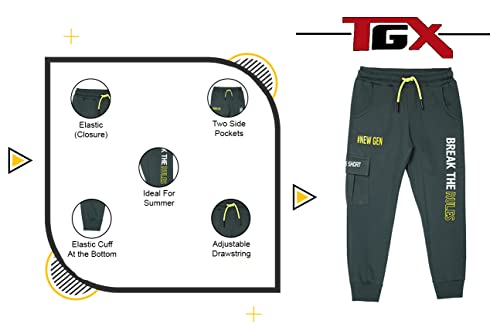 Image of TOP GEAR TGX Boys Cotton Joggers Track Pant