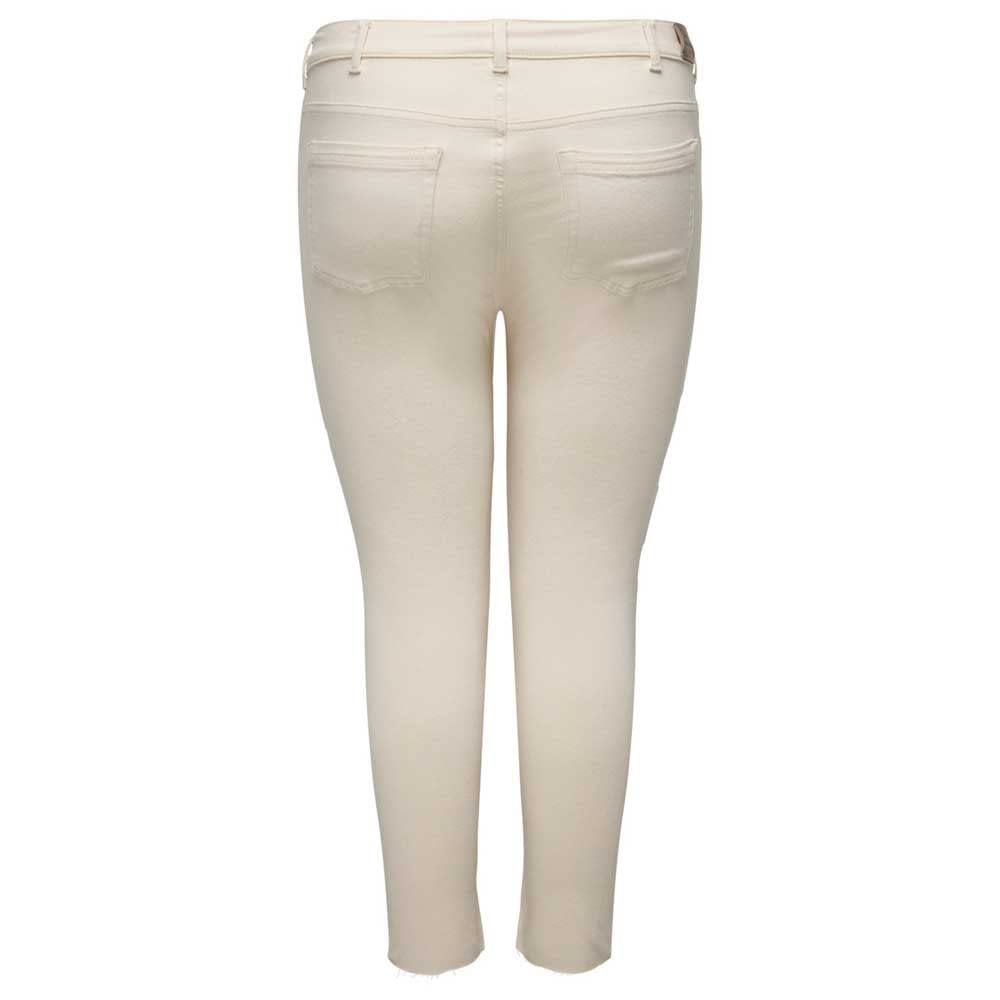 ONLY Carmakoma Carwilly Reg Ank Raw Sk Dnm Dot019 Noos - spodnie jeansowe Kobiety