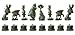 USAOPOLY Nightmare Before Christmas 25 Years Collector's Chess Set | 25th Anniversary Collectable Piece Figures Set 32 Custom Sculpt Nightmare Before Christmas Movie Characters