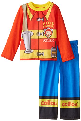 Komar Kids Little Boys' Caillou Long Sleeve Sleepwear Set
