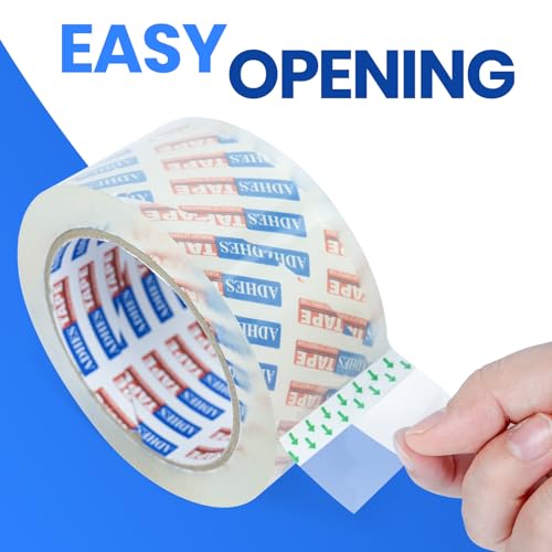 Image of ADHES Packing Tape Shipping Tape Packaging Tape for Moving Boxes Heavy Duty