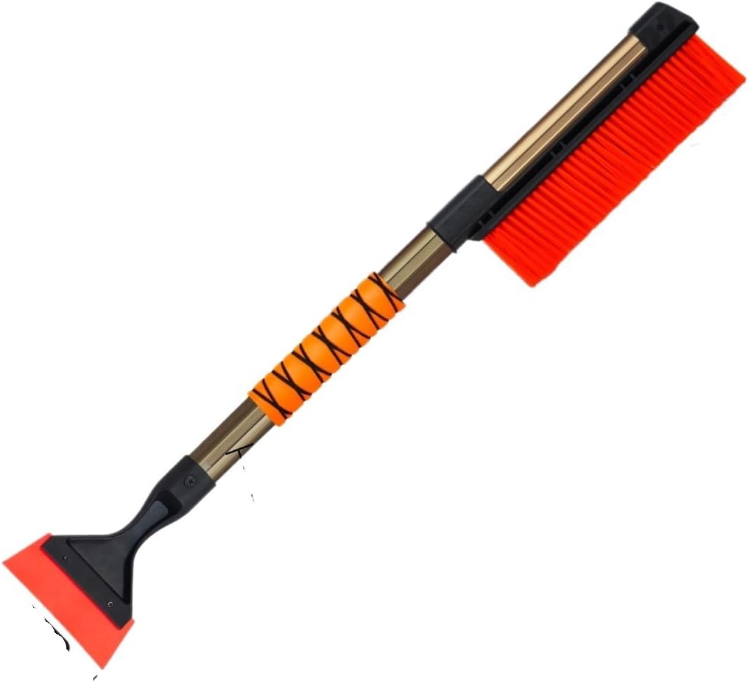 Automobile Multi-Function Snow Shovel Front Windshield Removal Scraper Sweeper Ice Winter Tool(Aluminumalloythickened)
