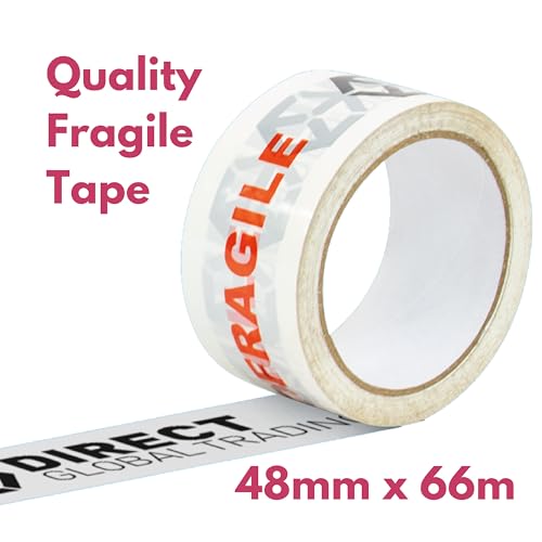 10 Strong Extra Large Tall Strong Cardboard Storage Packing Moving House Boxes With Carry Handles And Room List Fragile Tape 60Cm X 44Cm X 44.5Cm 115 Litres - 4