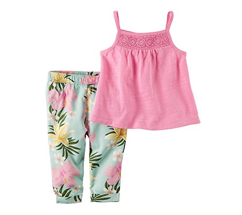 Carter's haut et pantalon bébé fille 6 mois pour le confort des siestes et des jeux