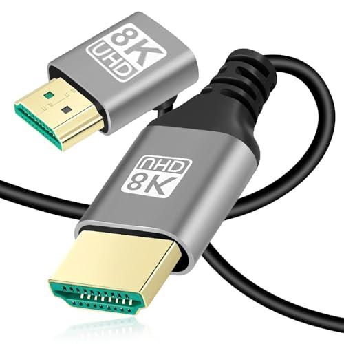 Cable HDMI 2.1 de Alta Velocidad 8K@60Hz 4K@120, 2M 480 Gbps Ethe...