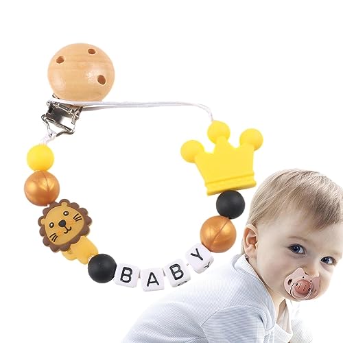 Clip para correa de chupete | Correas para chupete mordedor,Accesorios para chupetes, para dormir, jugar, regalo de cumpleaños, Navidad, ducha Joberio