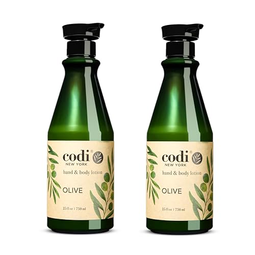 Codi N Codi Olive Hand and Body Lotion 25 fl. oz. / 750ml (Pack of 2)